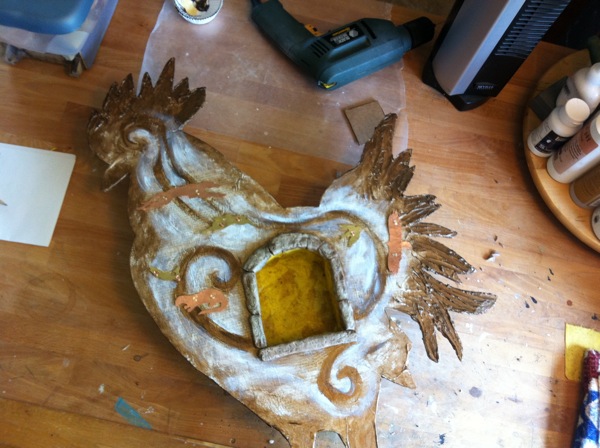 Hen nearly complete